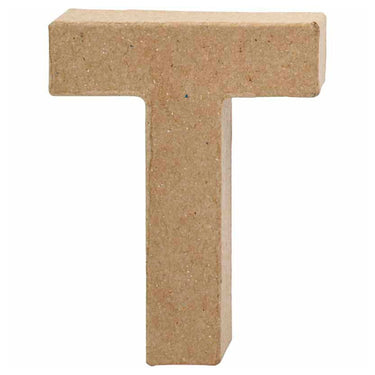 Creativ company letter papier-maché - t, 10cm