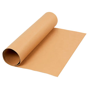 Creativ company faux leather papier lichtbruin, 1mtr.