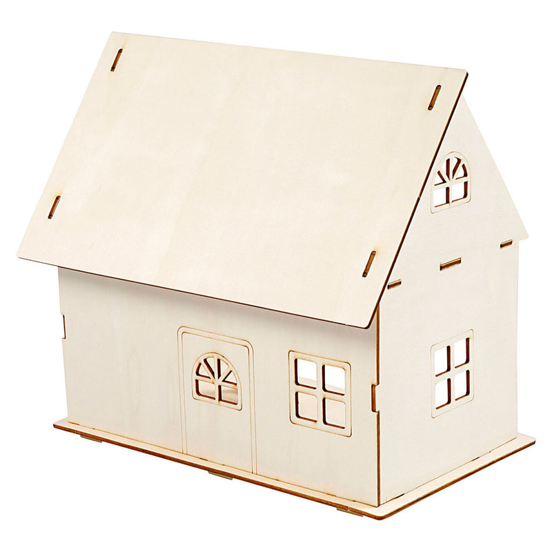 Load image into Gallery viewer, Creativ company diy houten poppenhuis
