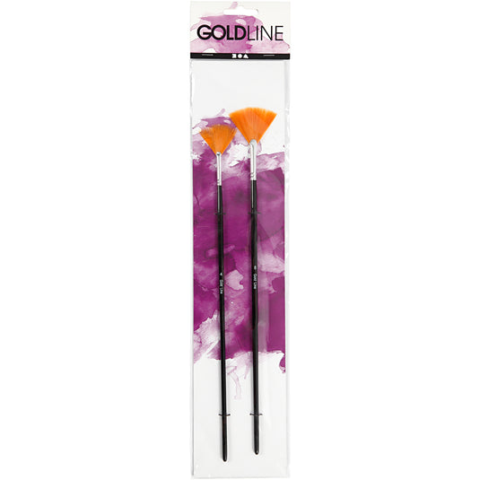 Creativ company https: www.cchobby.nl gold-line-waaierpenselen-afm-4-8-l-29-30-cm-b-2-3-mm-waaier-2-stuk-1-doos