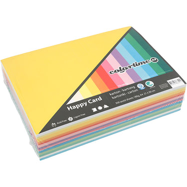 Creativ company lente karton kleur a4, 180gr, 300 vellen