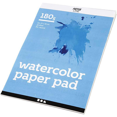 Creativ company http: www.cchobby.nl aquarelblok-a4-vel-210x297-mm-180-gr-wit-20-vel-1-stuk