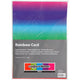 Creativ company regenboogpapier a4 180gr, 10 vellen