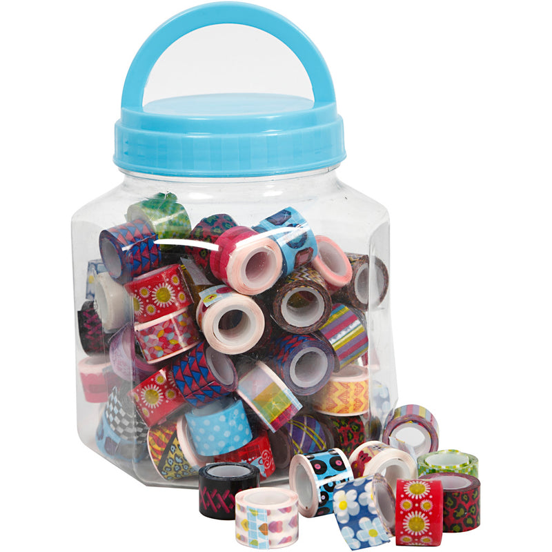 Afbeelding laden in galerijviewer, Creativ company tape met print in pot, 90st.
