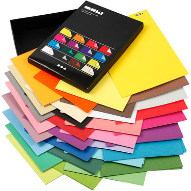 Creativ company https: www.cchobby.nl color-bar-papier-a4-vel-210x297-mm-100-gr-diverse-kleuren-16x10-vel-1-doos