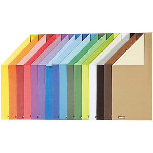 Creativ company color bar papier kleur a4 100gr, 16 vellen