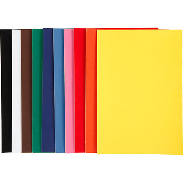 Creativ company http: www.cchobby.nl velour-papier-a4-vel-210x297-mm-140-gr-diverse-kleuren-10-vel-1-doos