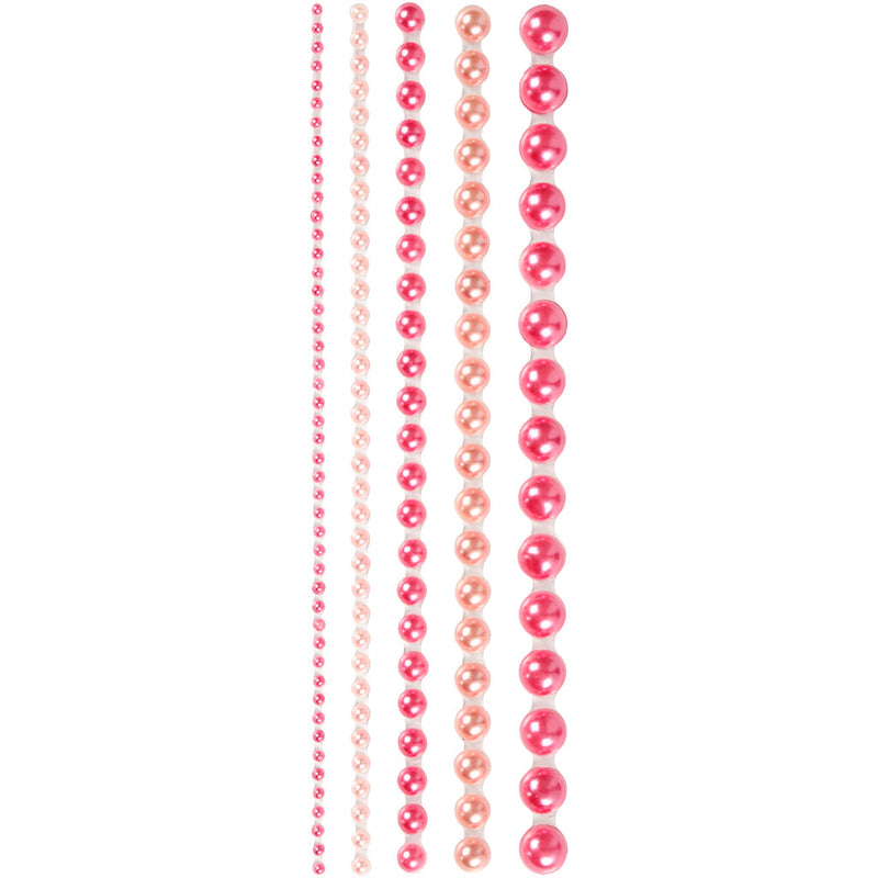 Load image into Gallery viewer, Creativ company halve plakparels roze 2-8mm, 140st.
