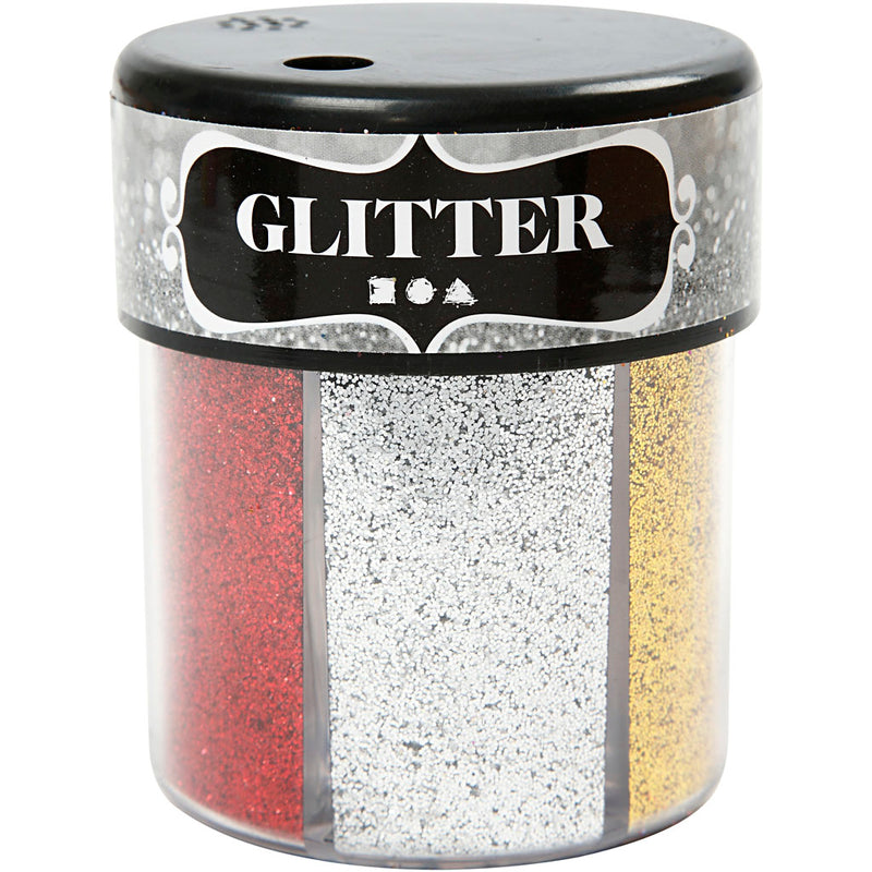 Load image into Gallery viewer, Creativ Company Glitter Kleur, 6x13gr
