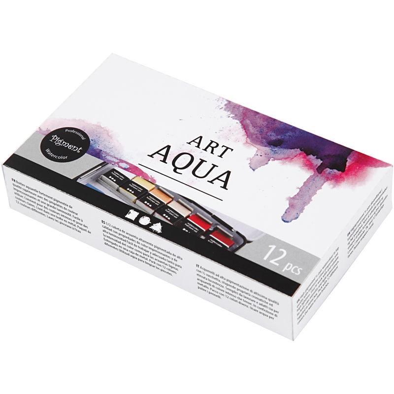 Load image into Gallery viewer, Creativ company art aqua aquarelverf, 12 kleuren
