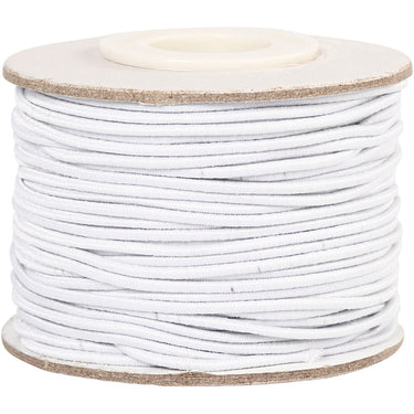 Creativ company http: www.cchobby.nl elastisch-koord-dikte-1-mm-wit-25-m-1-rol