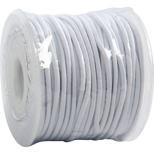 Creativ company elastiek dikte 2mm wit, 25m