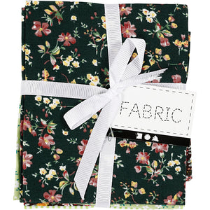 Creativ company patchwork stof groen 45x55cm, 4st.
