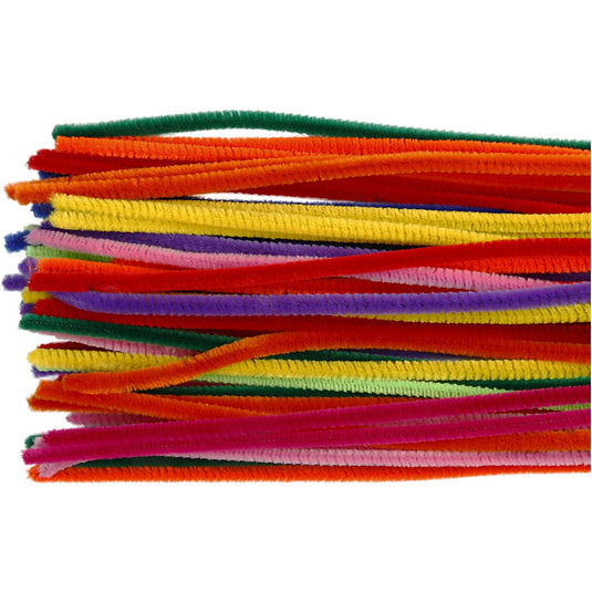 Creativ company https: www.cchobby.nl chenille-l-30-cm-dikte-6-mm-diverse-kleuren-50-div-1-doos