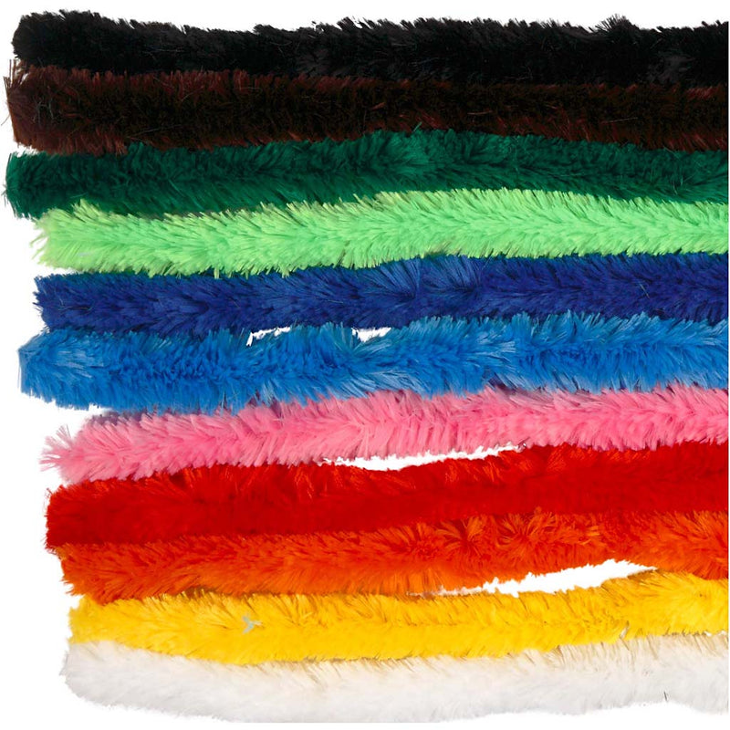 ギャラリービューアに画像をロードする, Creativ company chenille draad kleur 45cm, 60st.
