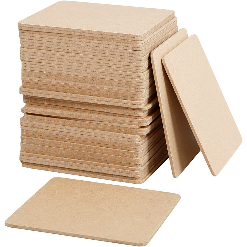 Load image into Gallery viewer, Creativ company onderzetters mdf 10x10cm, 50st.

