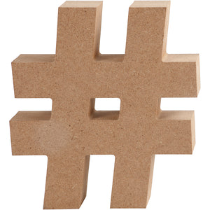 Creativ company symbool # mdf 13cm, 1st.