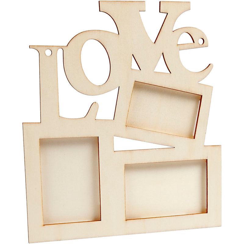 Afbeelding laden in galerijviewer, Creativ company fotolijst love hout
