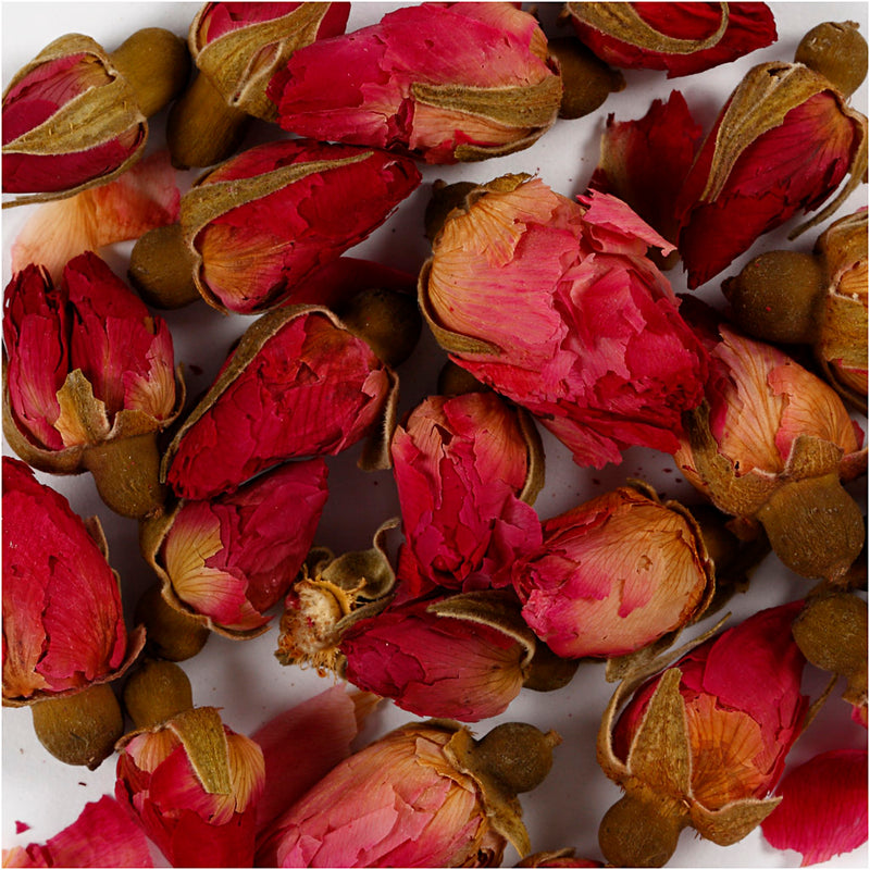 Load image into Gallery viewer, Creativ Company Gedroogde Bloemen Rozenknoppen, 15gr
