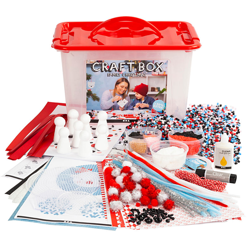 Load image into Gallery viewer, Creativ company familie knutselbox kerstmis
