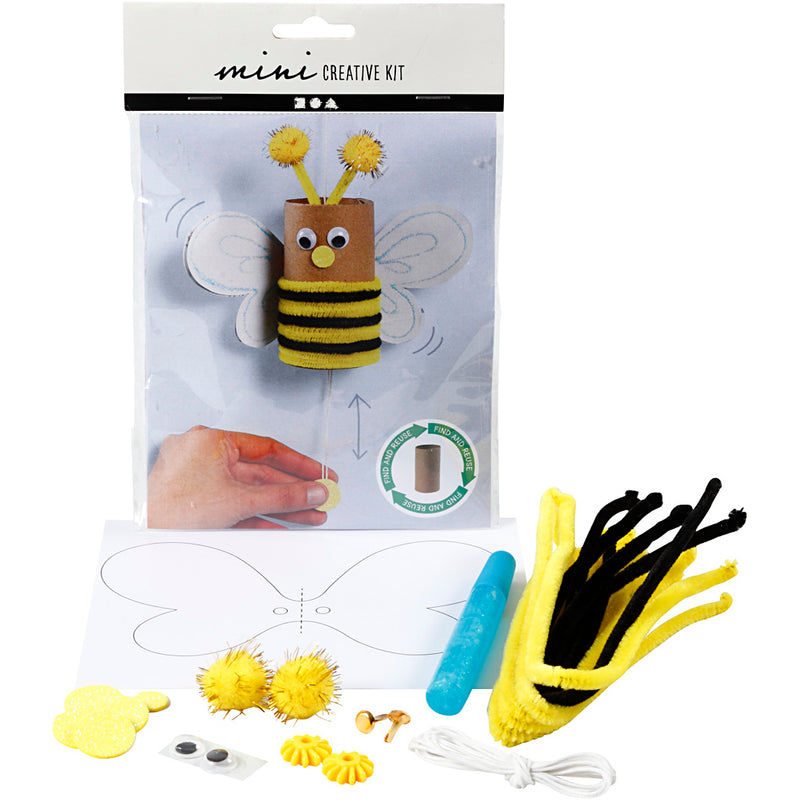 Load image into Gallery viewer, Mini Creative Kit - Toiletrol Bungelende Bij
