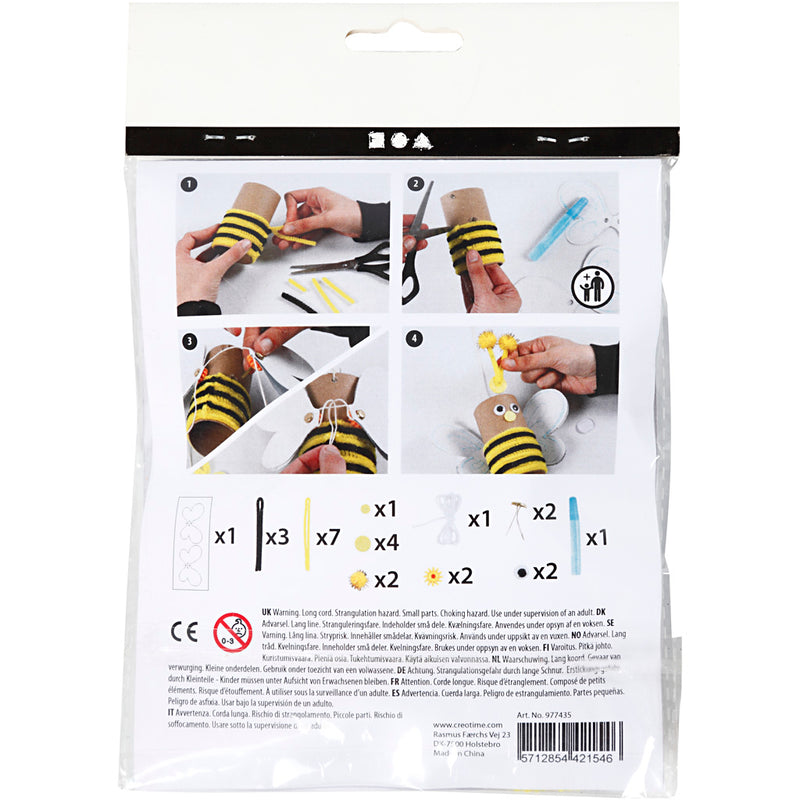 Load image into Gallery viewer, Mini Creative Kit - Toiletrol Bungelende Bij
