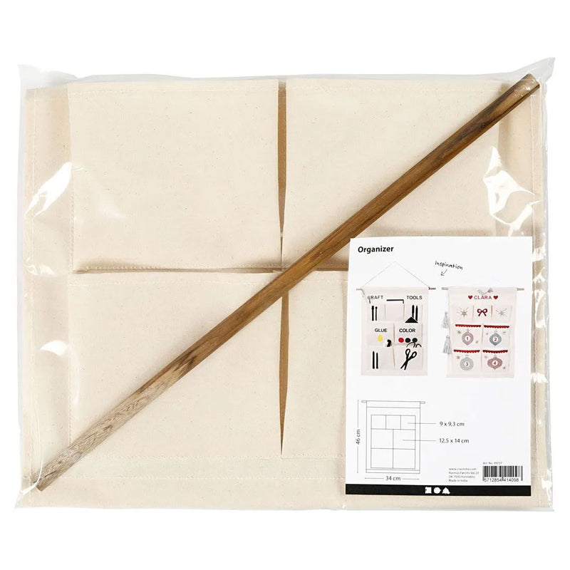 Afbeelding laden in galerijviewer, Creativ company hangende organiser canvas
