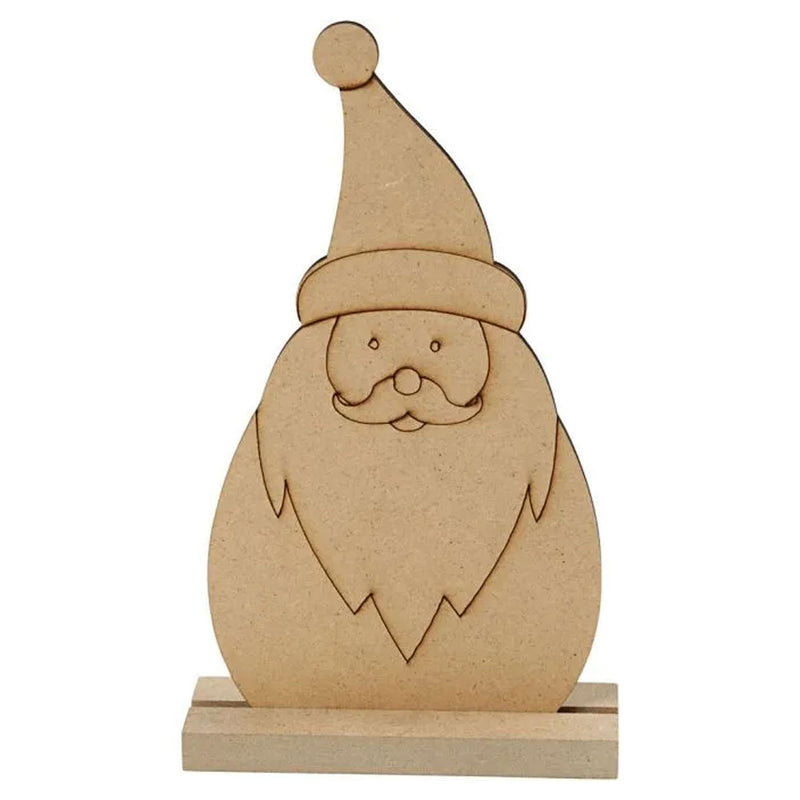 Afbeelding laden in galerijviewer, Creativ company houten kerstfiguur kerstman
