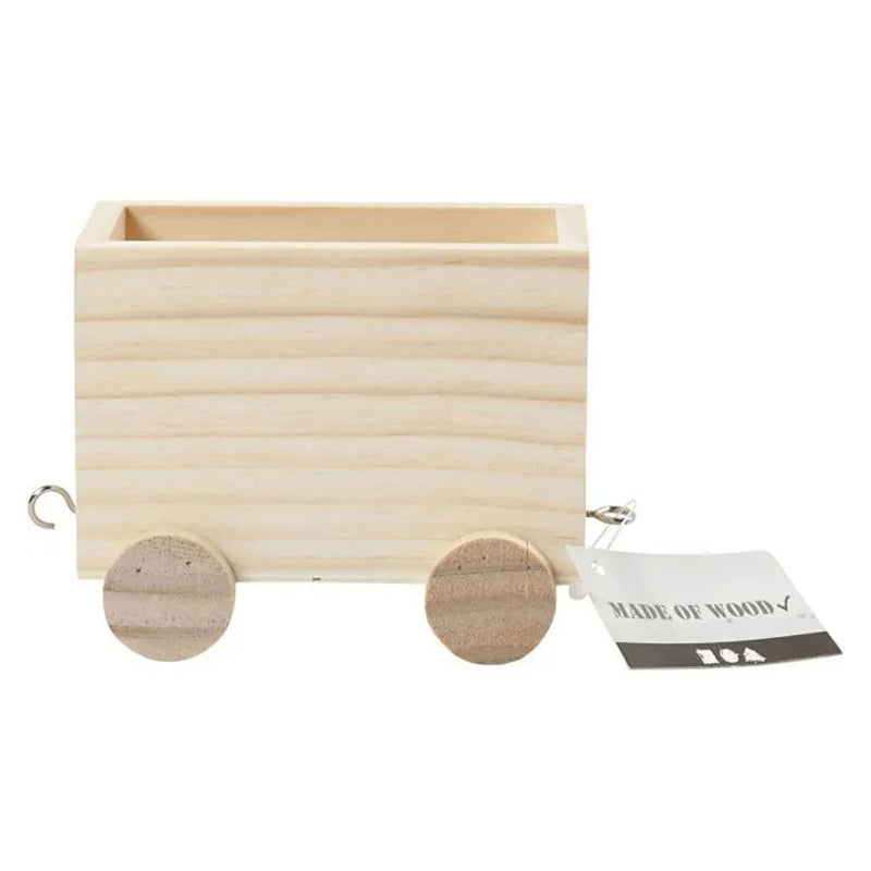 Load image into Gallery viewer, Creativ company houten treinwagon
