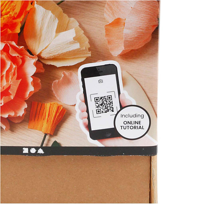 Load image into Gallery viewer, Creativ company crêpepapier bloemen maken kit
