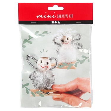 Creativ company http: www.cchobby.nl creative-mini-kit-engelen-op-houten-knijpers-1-doos