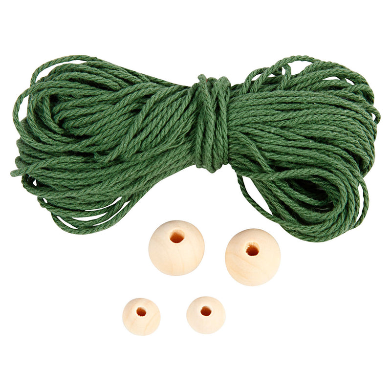 Load image into Gallery viewer, Mini Creative Kit Macrame Kerstboom
