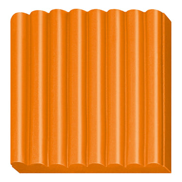 Fimo kids 8030 - ovenhardende boetseerklei - blokje 42 g - oranje