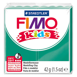 Fimo kids boetseerklei groen, 42gr