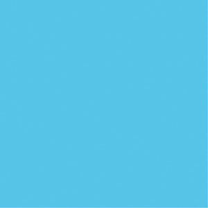 Creativ Company Gekleurd Karton Helder Blauw A4, 20 vel