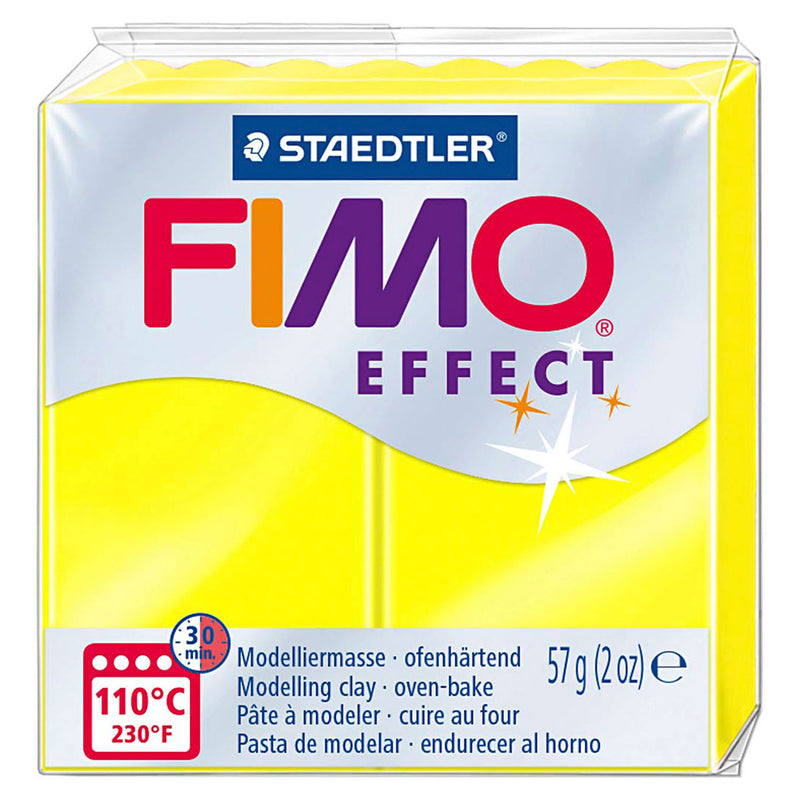 Laden Sie das Bild in Galerie -Viewer, Fimo effect boetseerklei neon geel, 57gr
