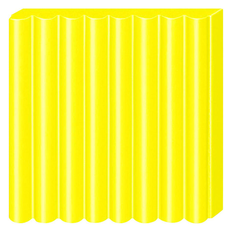 Laden Sie das Bild in Galerie -Viewer, Fimo klei soft effect neon geel nr. 101 - 57gram
