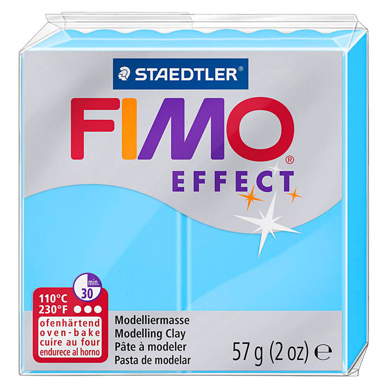 Load image into Gallery viewer, Fimo FIMO Effect Boetseerklei Neon Blauw, 57gr

