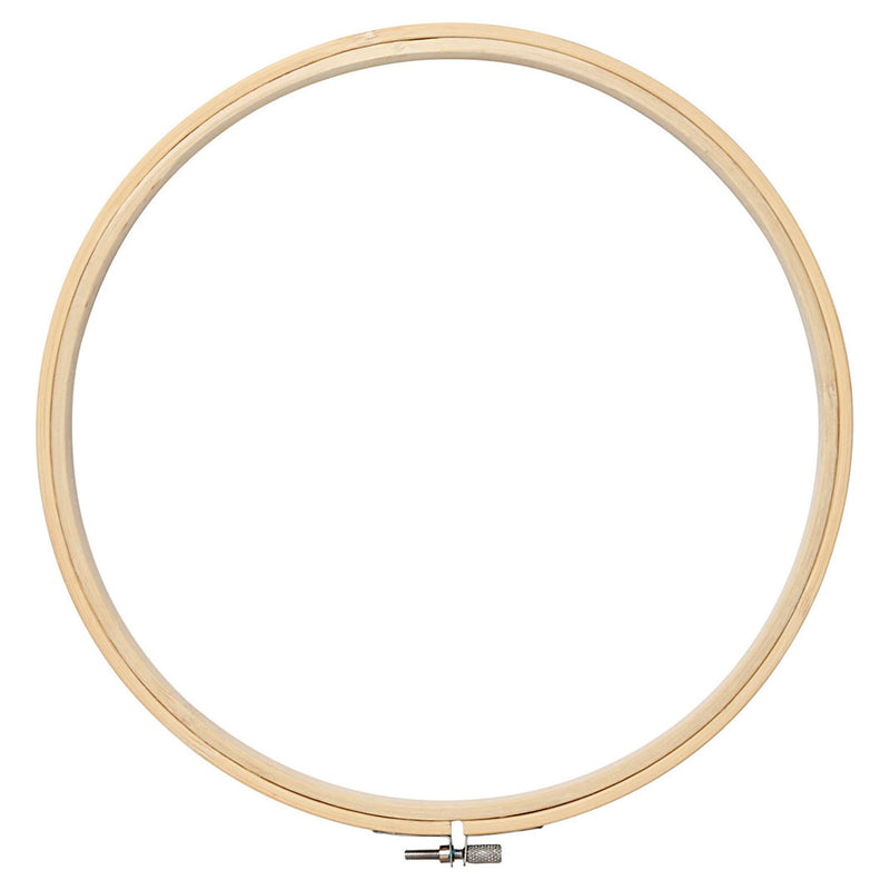 Load image into Gallery viewer, Creativ company borduurframe hout, ø 25cm
