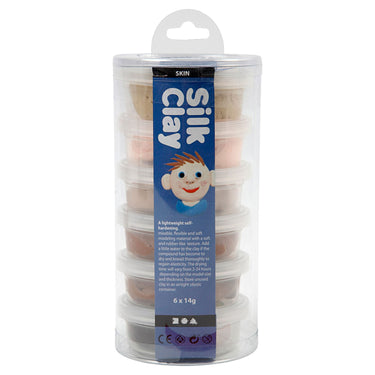 Silk clay http: www.cchobby.nl silk-clayr-skin-colours-6x14-gr-1-doos