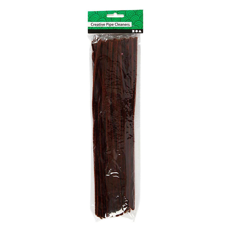 Load image into Gallery viewer, Creativ company chenille bruin 30cm, 50st.
