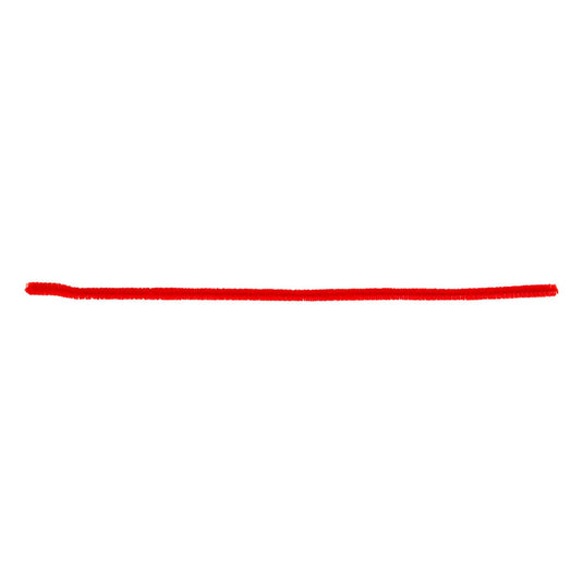 Creativ company chenille rood 30cm, 50st.