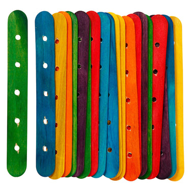 Creativ company http: www.cchobby.nl constructiestokjes-l-15-cm-b-1-8-cm-gatgrootte-4-mm-diverse-kleuren-20-div-1-doos