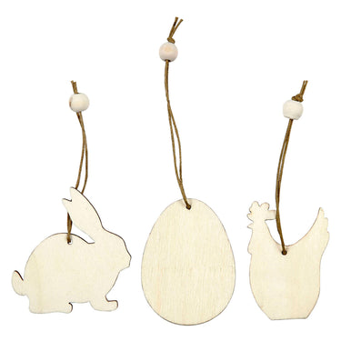 Creativ company https: www.cchobby.nl houten-decoraties-konijn-ei-kip-afm-6-cm-dikte-3-mm-9-stuk-1-doos