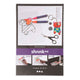 Creativ company krimpfolie transparant glans 20x30cm, 10st.