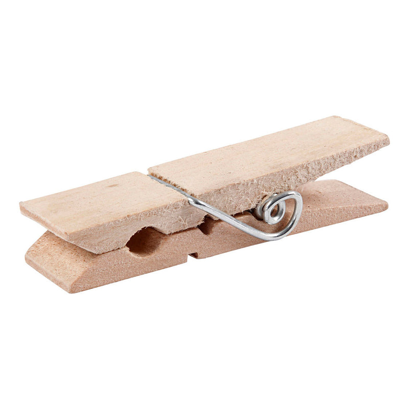Load image into Gallery viewer, Creativ company houten wasknijpers 7cm, 10st.
