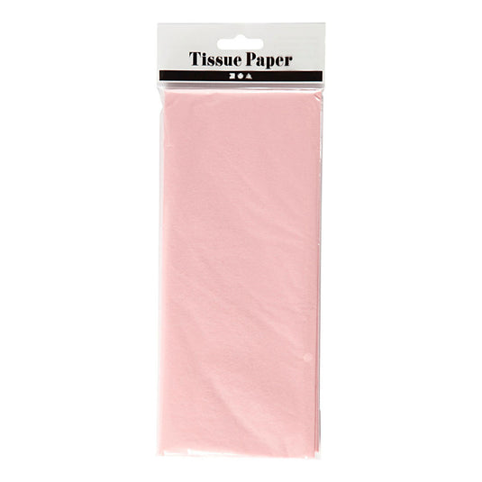Creativ company tissuepapier lichtroze 10 vellen 14 gr, 50x70cm