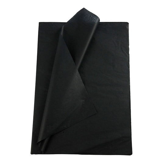 Creativ company tissuepapier zwart 10 vellen 14 gr, 50x70cm