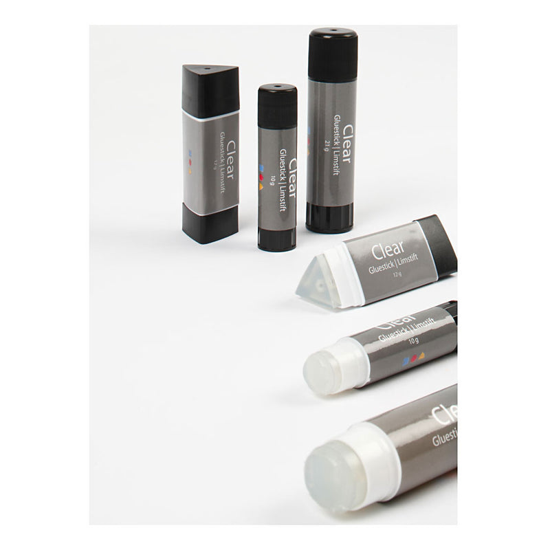 Afbeelding laden in galerijviewer, Creativ company transparante lijmstift rond, 10 gram
