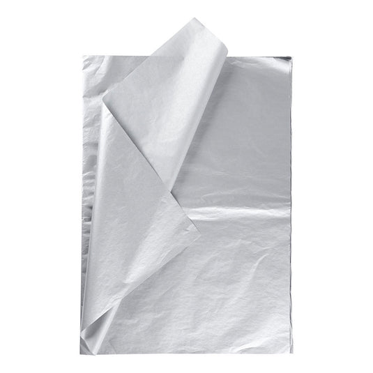 Creativ company tissuepapier zilver 6 vellen 14 gr, 50x70cm